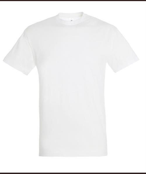 T-Shirt Uomo M/M girocollo Tess. 100% Cotone 150gr Col. Bianco
