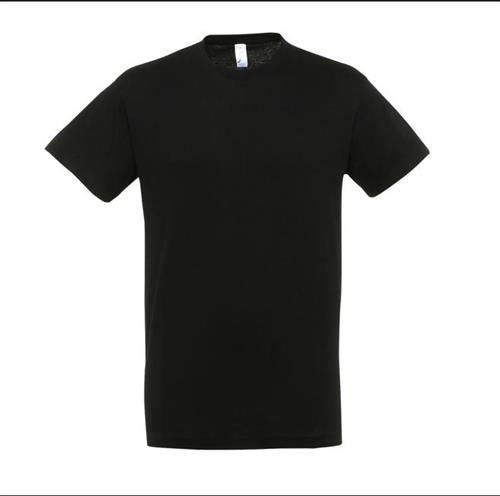 T-Shirt Uomo M/M girocollo Tess. 100% Cotone 150gr Col. Nero