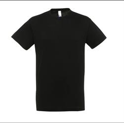 T-Shirt Uomo M/M girocollo Tess. 100% Cotone 150gr Col. Nero