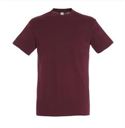 T-Shirt Uomo M/M girocollo Tess. 100% Cotone 150gr Col. Bordeaux