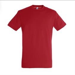 T-Shirt Uomo M/M girocollo Tess. 100% Cotone 150gr Col. Rosso
