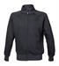 Felpa Uomo zip lunga 80% Cot.20% Pol. Colore Nero