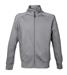 Felpa Uomo zip lunga 80% Cot.20% Pol. Colore Grigio