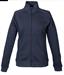 Felpa Donna zip lunga 80% Cot. 20% Pol. Colore Blu Navy