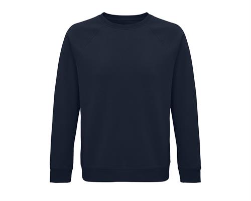 Felpa Girocollo Unisex 80% Cot. Bio 20% Pol. Riciclato 280gr/mq