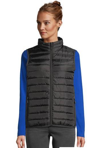 Gilet donna imbottito leggero Tess. 100% Poliestere 280gr/mq