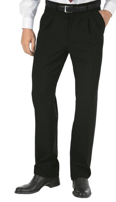 Pantalone Uomo Classico Col. Nero 100% Poly. 170 gr/m2