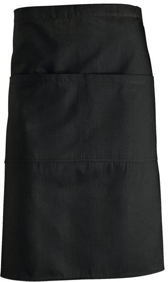 Falda Vita con tasca in polycotone Col. Nero