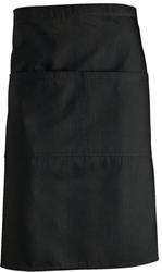 Falda Vita con tasca in polycotone Col. Nero