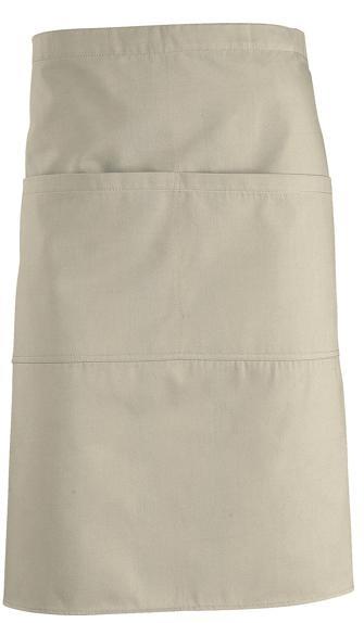 Falda Vita con tasca in polycotone Col. Corda/Beige