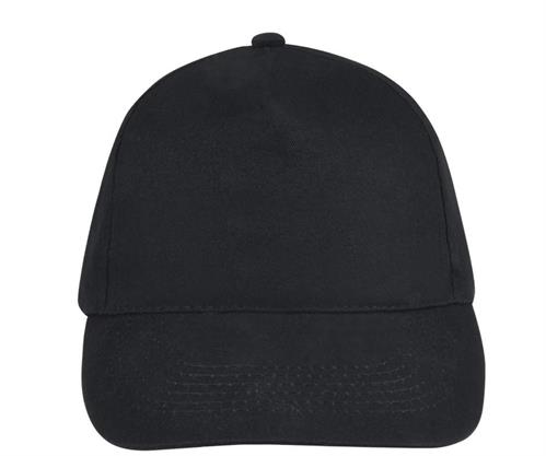 Cappello con frontino, 5 pannelli, 100% Cot. spazzolato leggero