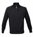 Felpa Uomo Collo zip 80% Cot.20% pol. 280gr/m2 Colore Nero