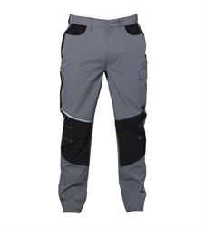 Pantalone Uomo multitasche, Tessuto Stretch 140 gr. Col. Grigio