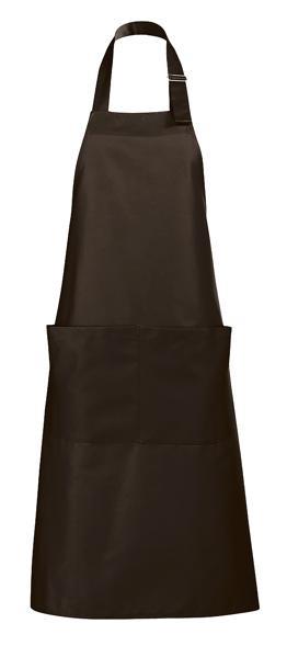 Falda pettorina c/tascone e collo regolabile c/fibbia